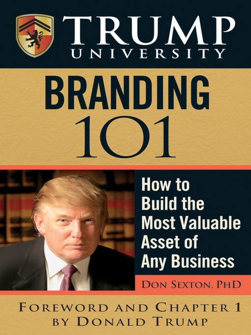 Title details for Trump University Branding 101 by Donald Sexton - Available